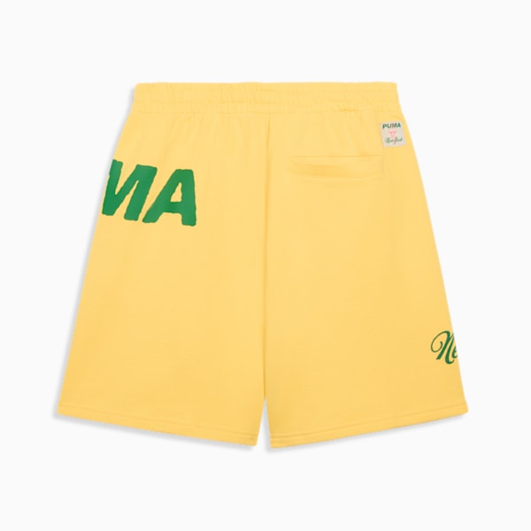 Wardrobe Essentials Bright Lights NYC Flagship Men's 7" Shorts, Sunny Yellow, extralarge